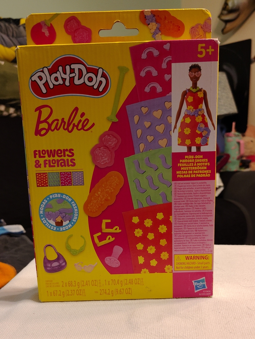 Barbie Play-Doh Flowers & Florals Play Set